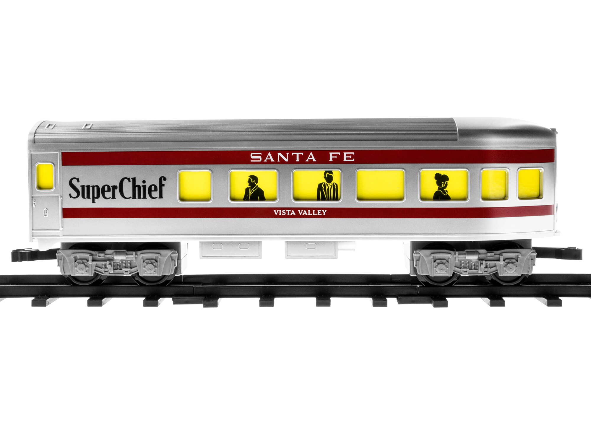 Lionel santa fe passenger train set top